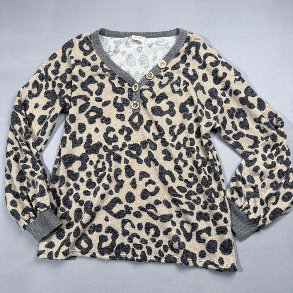 BiBi‎ leopard cardigan- Size Small